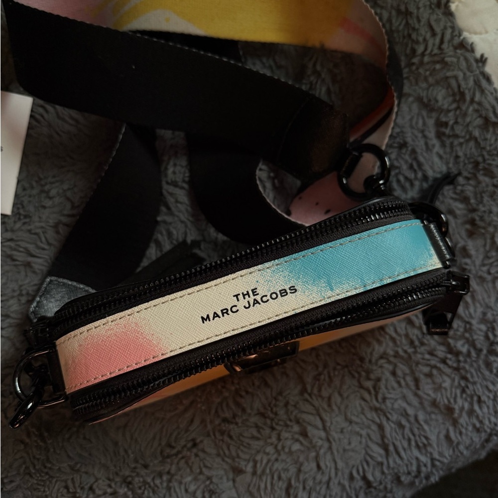 Marc Jacobs Pink and Yellow Crossbody Bag - Picture 7 of 10